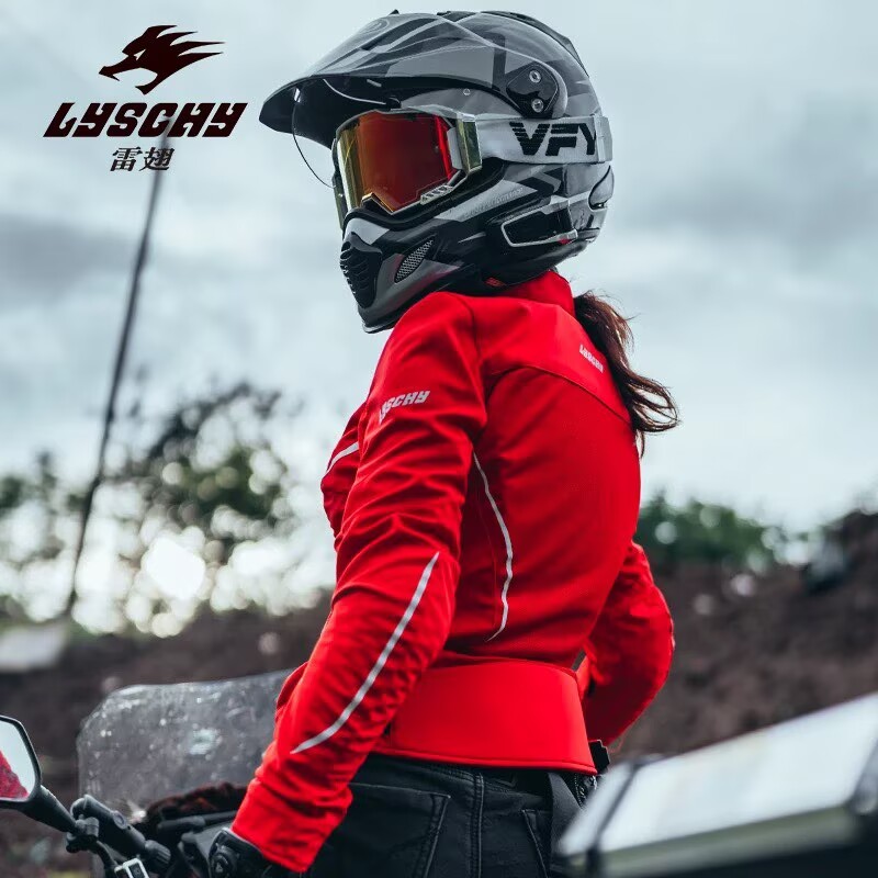 Gearx Motorcycle Jacket - LYSCHY オートバイジャケット春夏男性女性カップル通気性メッシュライディングトップクロス CE1/2 オートバイラリーレーシングジャケット