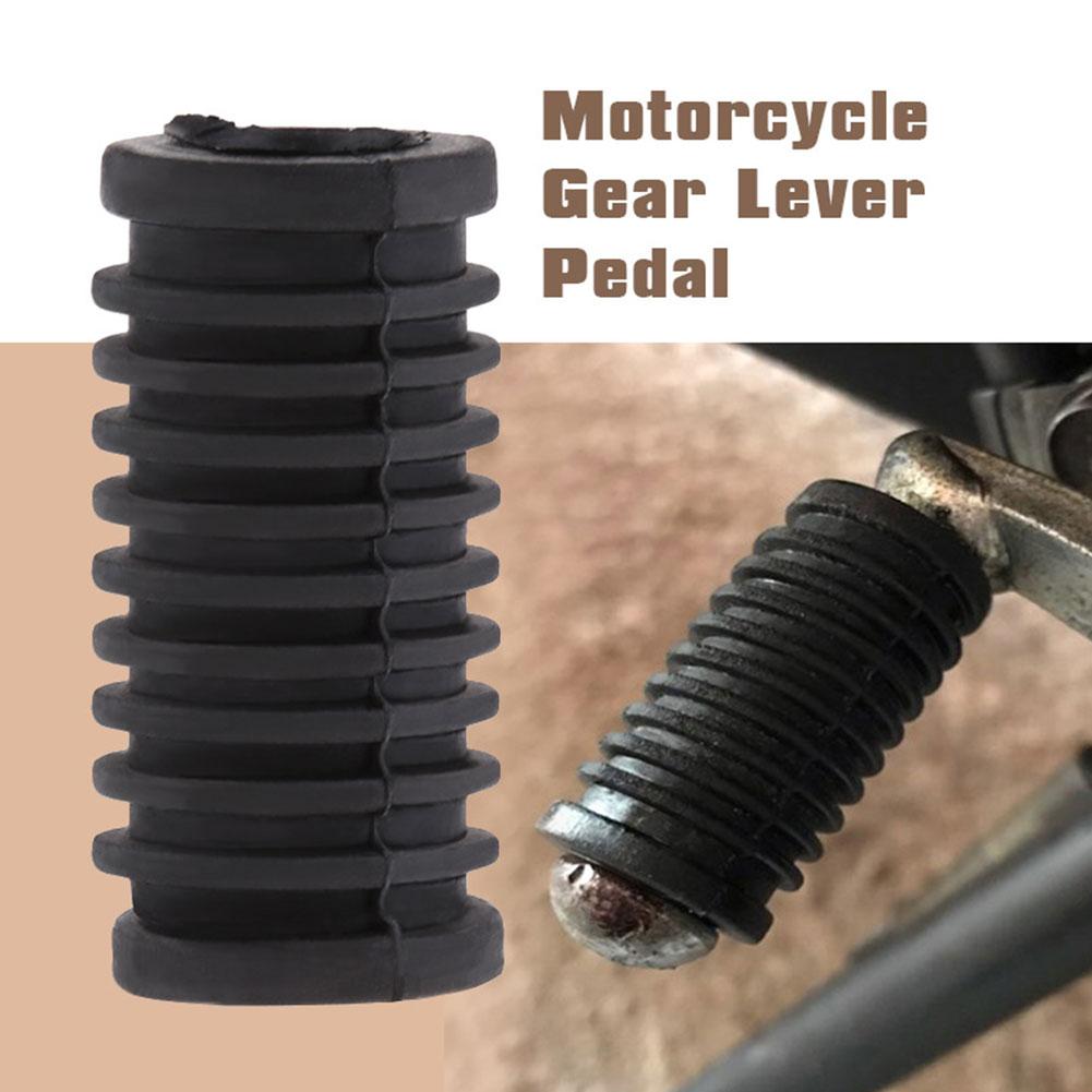 Motorcycle Gear Pedal - ユニバーサルオートバイギアシフトレバーカバーラバーシフターシュープロテクター滑り止めフットペグパッドモトペダルアクセサリー