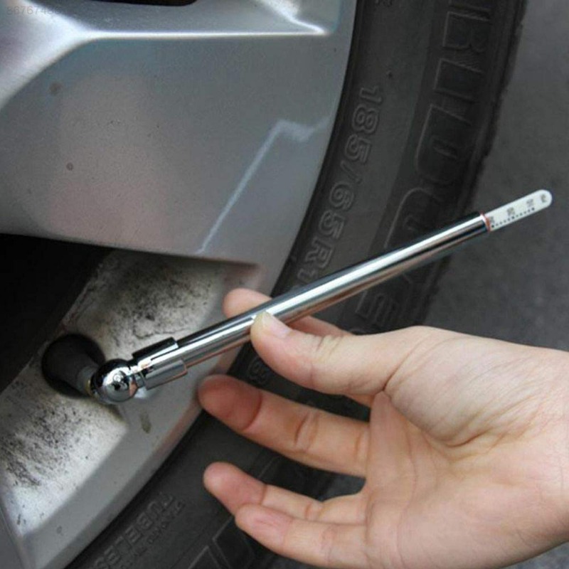 Tyre Pressure Gauge - ユニバーサルタイヤ空気圧テストメーターペンポータブル5-50 PSI空気圧テストツールメーターゲージペン気圧計モニターシステム