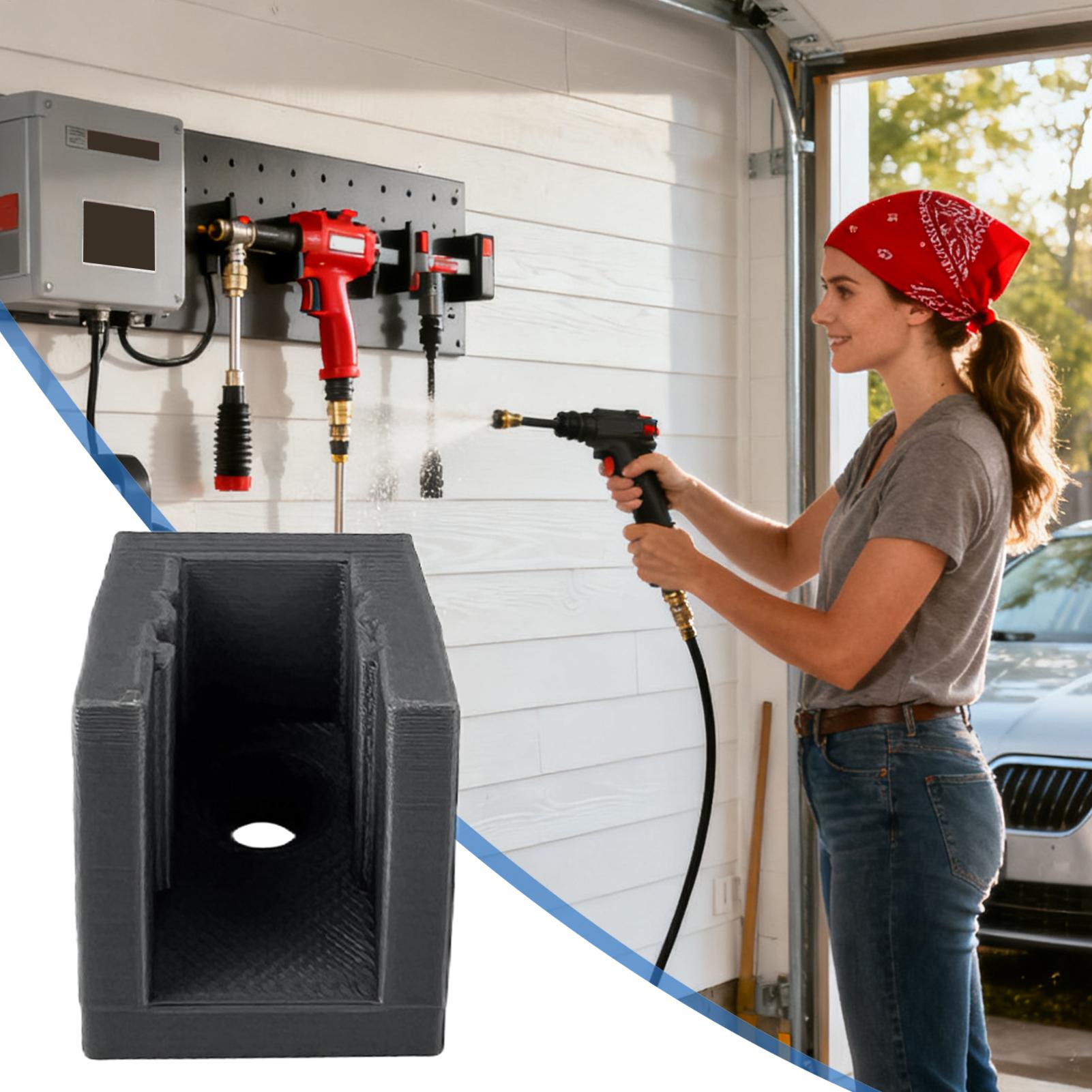 Tyre Pressure Gauge - ガレージ壁用ツールラック10個入り タイヤ空気圧計ハンガー 空気圧工具壁掛け ガレージ/作業場/自動車修理用