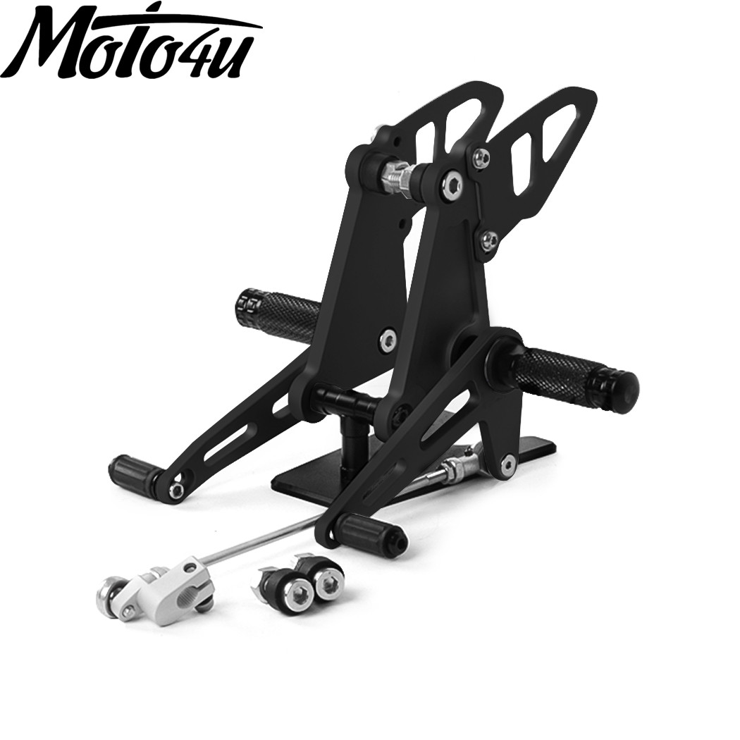 Motorcycle Gear Pedal - 調整可能なオートバイのフットレスト,ペダル,フットレスト,リアセットギアシフ,ホンダcb500,cb 500, 1998, 1999, 2000, 2001,