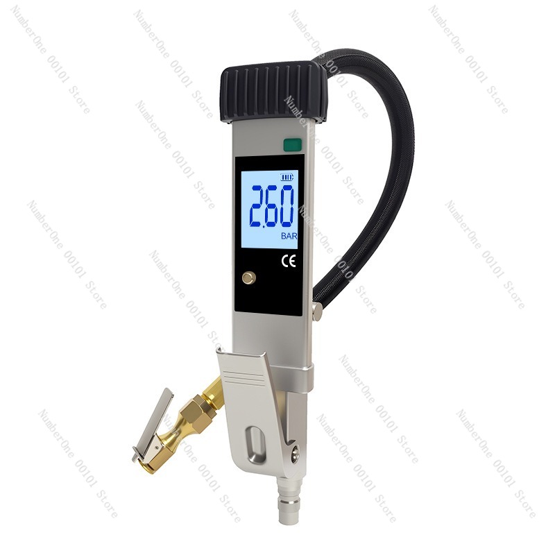 デジタルタイヤ空気圧計、高精度車用空気入れガン、ポータブルデ - Tyre Pressure Gauge のレビューと価格