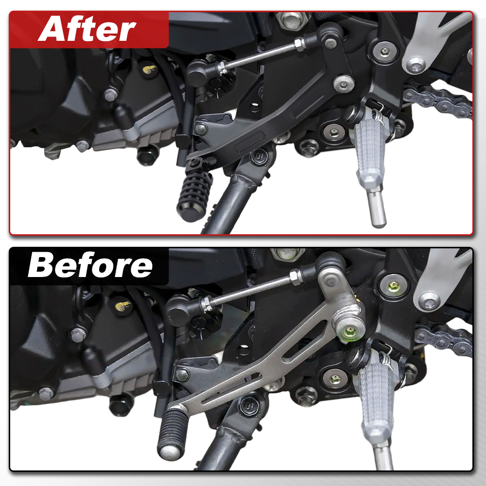 オートバイギアレバー調整可能ブレーキペダルシフトレバー Ni - Motorcycle Gear Pedal のレビューと価格