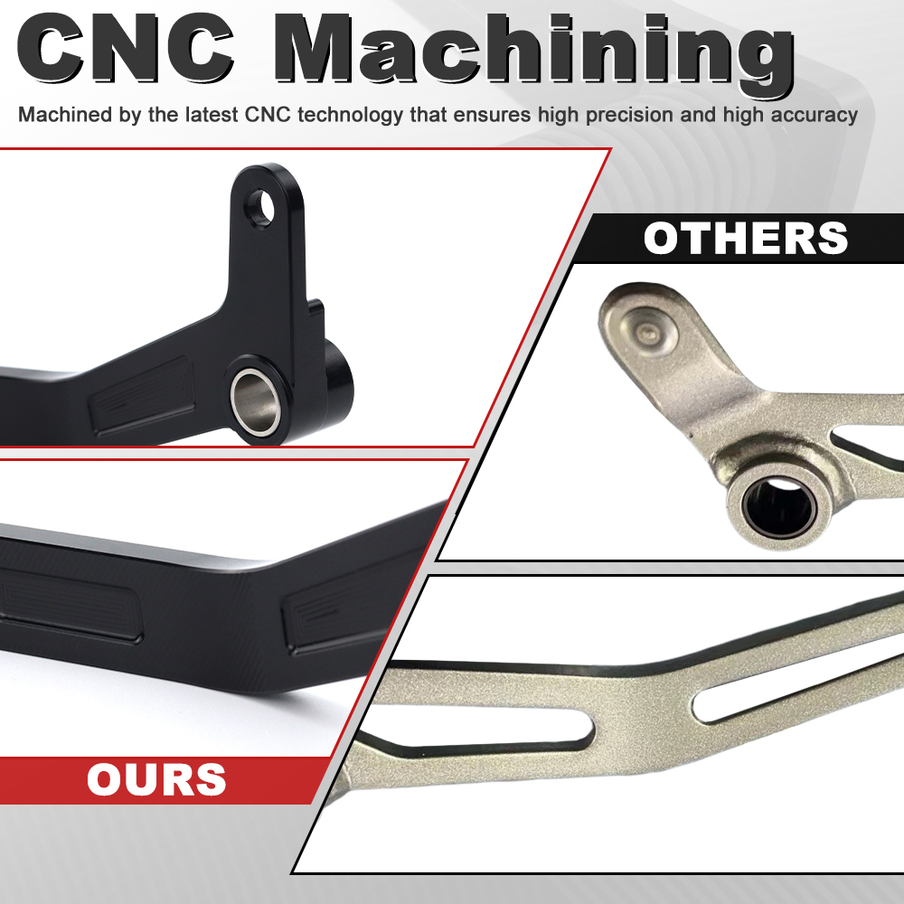オートバイギアレバー調整可能ブレーキペダルシフトレバー Ni - Motorcycle Gear Pedal のレビューと価格