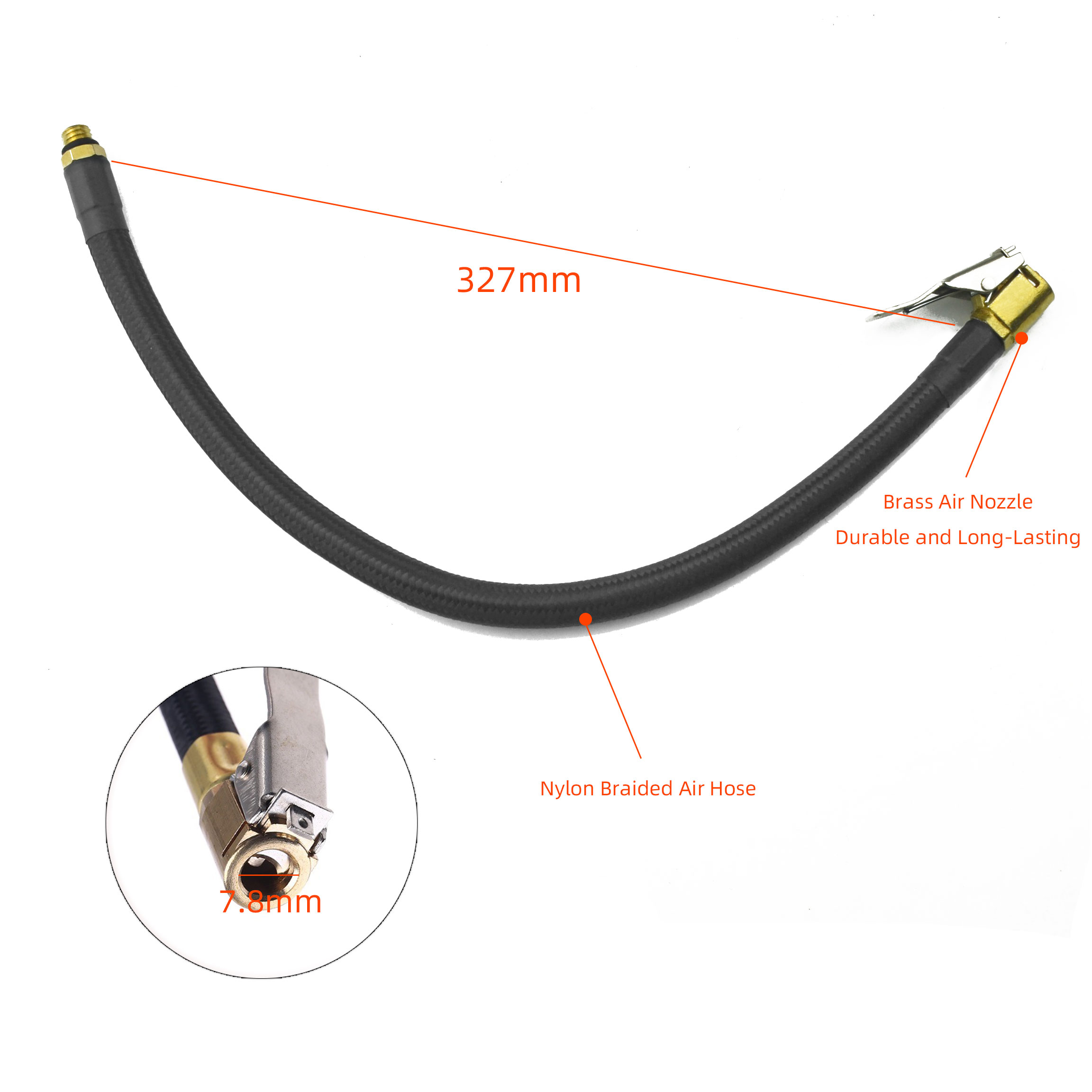 車オートバイ用0-255 PSIタイヤ空気圧計LEDデジタル - Tyre Pressure Gauge のレビューと価格