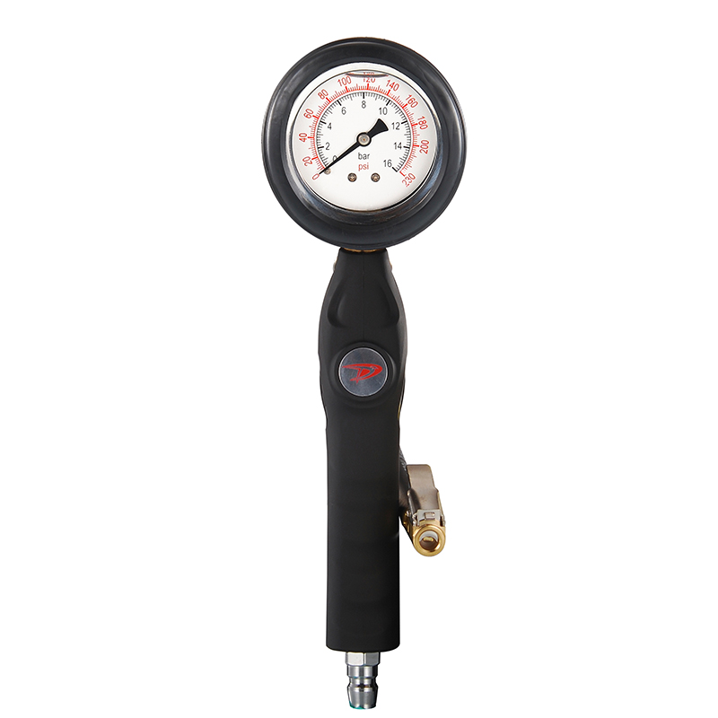 プロ仕様 ポータブル オイル式 タイヤインフレーター 圧力計 - Tyre Pressure Gauge のレビューと価格