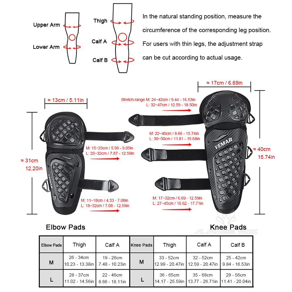 VEMAR オートバイ乗馬保護具膝肘パッド通気性軽量膝パッド - Motorcycle Gear For Kids のレビューと価格