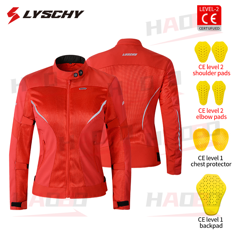 LYSCHY オートバイジャケット春夏男性女性カップル通気性 - Gearx Motorcycle Jacket のレビューと価格