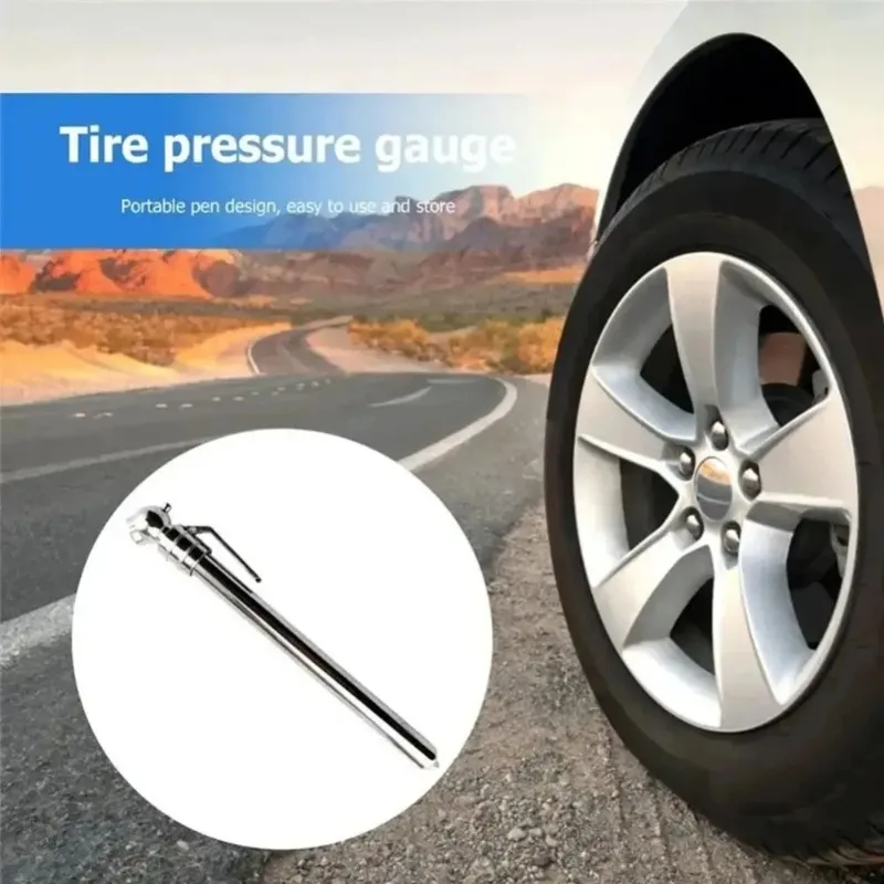 ユニバーサルタイヤ空気圧テストメーターペンポータブル5-50 - Tyre Pressure Gauge のレビューと価格