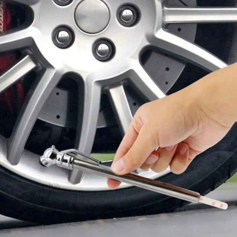 ユニバーサルタイヤ空気圧テストメーターペンポータブル5-50 - Tyre Pressure Gauge のレビューと価格