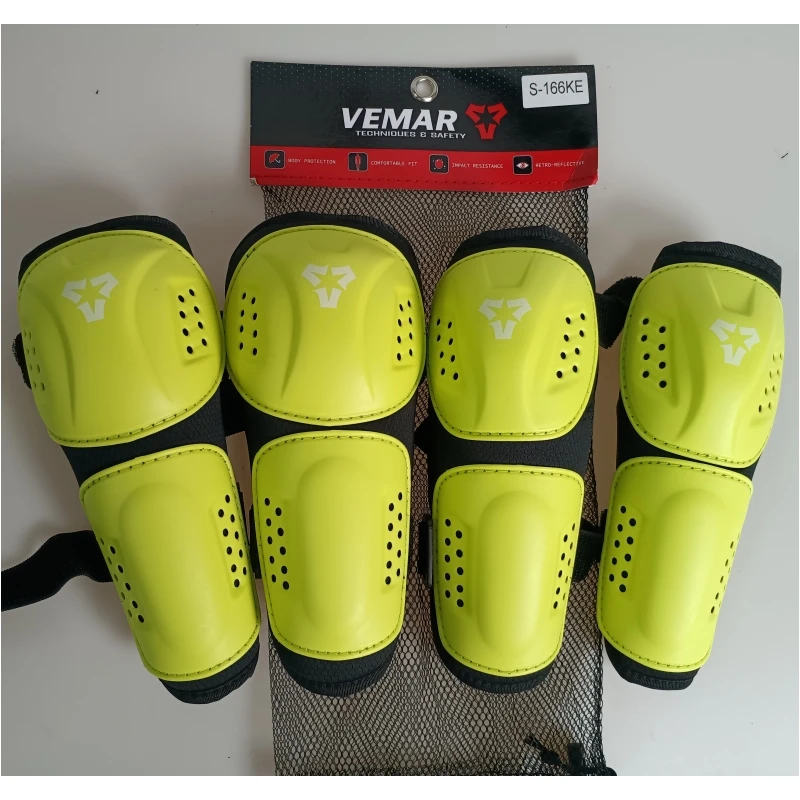 VEMAR子供用膝肘パッドセット、オートバイ乗車用、耐久性の - Motorcycle Gear For Kids のレビューと価格