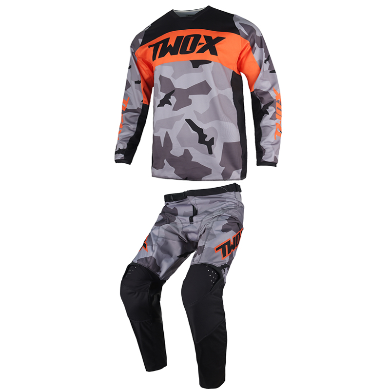 モトクロスジャージパンツ子供服ビッグボーイガールキッズバイク - Motorcycle Gear For Kids のレビューと価格