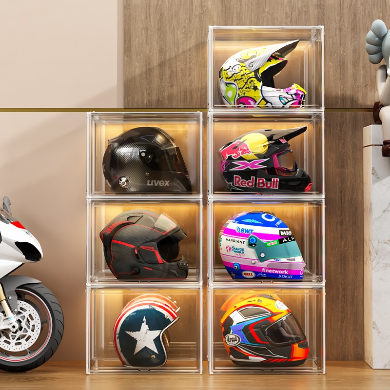 オートバイ用ギア収納ラック、家庭用ディスプレイヘルメットキャ - Motorcycle Gear Display Rack のレビューと価格