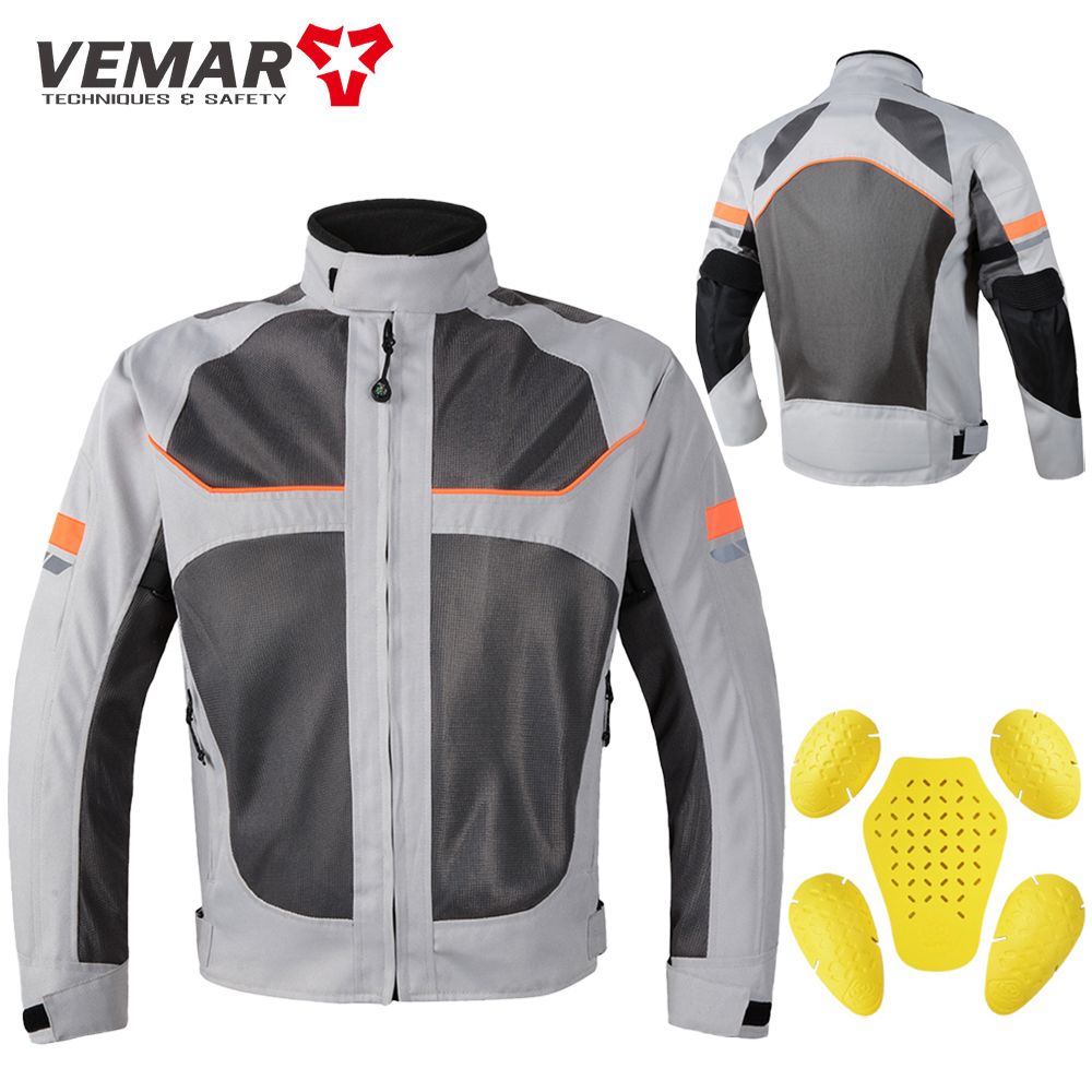 男性用反射オートバイジャケット,モトクロスジャケット,オート - Gearx Motorcycle Jacket のレビューと価格